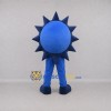 Custom Blue Germ Mascot Costume Adult Full Body Suit for Hygiene Awareness Events Custom Blue Germ Mascot Costume Adult Full Body Suit for Hygiene Awareness Events