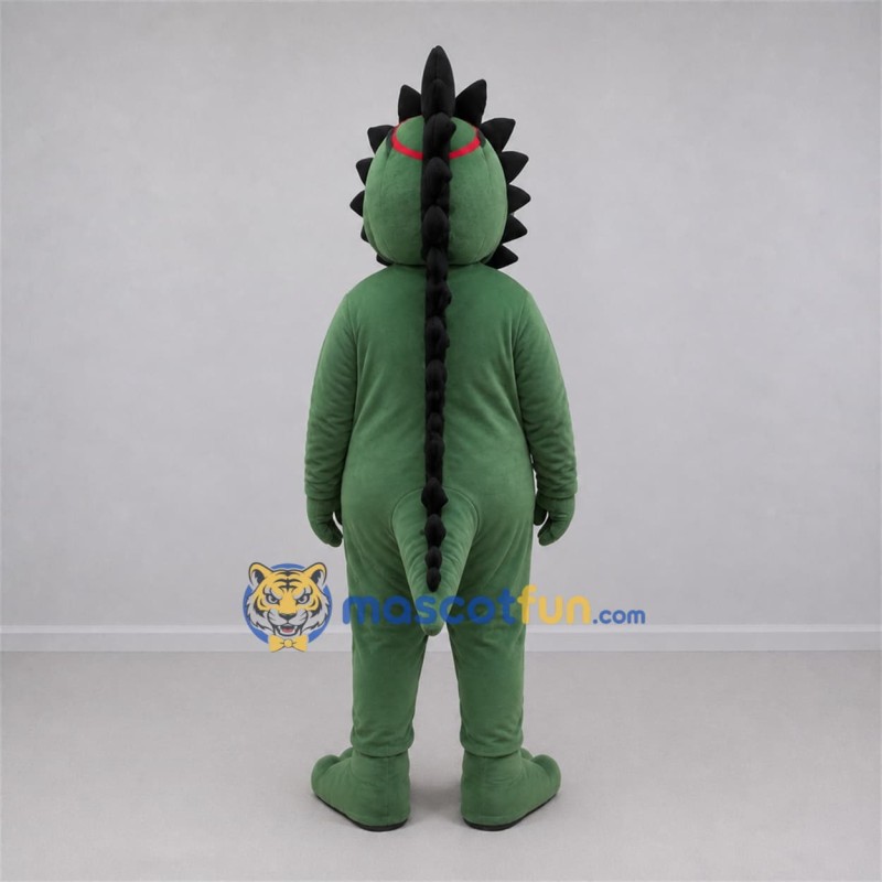 Custom Green and Red Dragon Mascot Costume Adult Full Body Suit for Fantasy Events Custom Green and Red Dragon Mascot Costume Adult Full Body Suit for Fantasy Events
