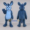 Custom Blue Donkey Mascot Costume Adult Full Body Suit for Farm Events Custom Blue Donkey Mascot Costume Adult Full Body Suit for Farm Events
