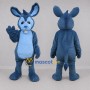 Custom Blue Donkey Mascot Costume Adult Full Body Suit for Farm Events