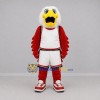 Custom Red and White Eagle Mascot Costume Adult Full Body Suit for Sports Events Custom Red and White Eagle Mascot Costume Adult Full Body Suit for Sports Events
