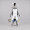 Custom Gray and White Wolf Mascot Costume Adult Full Body Suit for Sports Events Custom Gray and White Wolf Mascot Costume Adult Full Body Suit for Sports Events