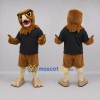 Custom Brown and Black Owl Mascot Costume Adult Full Body Suit for School Events Custom Brown and Black Owl Mascot Costume Adult Full Body Suit for School Events