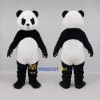 Custom Black and White Panda Mascot Costume Adult Full Body Suit for Wildlife Events Custom Black and White Panda Mascot Costume Adult Full Body Suit for Wildlife Events