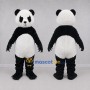Custom Black and White Panda Mascot Costume Adult Full Body Suit for Wildlife Events