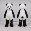 Custom Black and White Panda Mascot Costume Adult Full Body Suit for Wildlife Events Custom Black and White Panda Mascot Costume Adult Full Body Suit for Wildlife Events