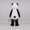 Custom Black and White Panda Mascot Costume Adult Full Body Suit for Wildlife Events Custom Black and White Panda Mascot Costume Adult Full Body Suit for Wildlife Events