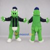 Custom Green and Navy Blue Dragon Mascot Costume Adult Full Body Suit for School Events Custom Green and Navy Blue Dragon Mascot Costume Adult Full Body Suit for School Events