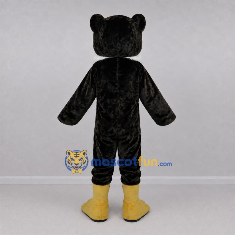 Custom Black and White Owl Mascot Costume Adult Full Body Suit for School Events Custom Black and White Owl Mascot Costume Adult Full Body Suit for School Events