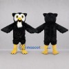 Custom Black and White Owl Mascot Costume Adult Full Body Suit for School Events Custom Black and White Owl Mascot Costume Adult Full Body Suit for School Events