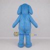 Custom Light Blue Dog Mascot Costume Adult Full Body Suit for School Events Custom Light Blue Dog Mascot Costume Adult Full Body Suit for School Events