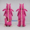 Custom Pink and Cream Dragon Mascot Costume Adult Full Body Suit for Fantasy Events Custom Pink and Cream Dragon Mascot Costume Adult Full Body Suit for Fantasy Events