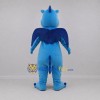 Custom Blue and White Dragon Mascot Costume Adult Full Body Suit for Fantasy Events Custom Blue and White Dragon Mascot Costume Adult Full Body Suit for Fantasy Events