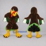 Custom Brown and Green Turkey Mascot Costume Adult Full Body Suit for Thanksgiving Events