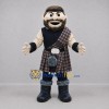 Custom Black and Brown Highlander Mascot Costume Adult Full Body Suit for Highland Games Custom Black and Brown Highlander Mascot Costume Adult Full Body Suit for Highland Games
