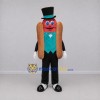 Custom Brown and Red Hot Dog Mascot Costume Adult Full Body Suit for Food Festivals Custom Brown and Red Hot Dog Mascot Costume Adult Full Body Suit for Food Festivals