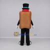 Custom Brown and Red Hot Dog Mascot Costume Adult Full Body Suit for Food Festivals Custom Brown and Red Hot Dog Mascot Costume Adult Full Body Suit for Food Festivals