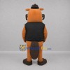 Custom Brown and Black Beaver Mascot Costume Adult Full Body Suit for School Events Custom Brown and Black Beaver Mascot Costume Adult Full Body Suit for School Events