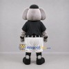 Custom Gray and Black Elephant Mascot Costume Adult Full Body Suit for Baseball Games Custom Gray and Black Elephant Mascot Costume Adult Full Body Suit for Baseball Games