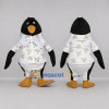 Custom Black and White Penguin Mascot Costume Adult Full Body Suit for Beach Events Custom Black and White Penguin Mascot Costume Adult Full Body Suit for Beach Events