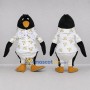 Custom Black and White Penguin Mascot Costume Adult Full Body Suit for Beach Events