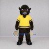 Custom Brown and Yellow Bison Mascot Costume Adult Full Body Suit for Sports Events Custom Brown and Yellow Bison Mascot Costume Adult Full Body Suit for Sports Events