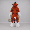 Custom Orange and White Tiger Mascot Costume Adult Full Body Suit for Jungle Events Custom Orange and White Tiger Mascot Costume Adult Full Body Suit for Jungle Events