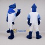 Custom Blue and White Blue Jay Mascot Costume Adult Full Body Suit for Sports Events