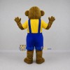 Custom Brown and Yellow Monkey Mascot Costume Adult Full Body Suit for School Events Custom Brown and Yellow Monkey Mascot Costume Adult Full Body Suit for School Events