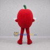 Custom Red and Green Apple Mascot Costume Adult Full Body Suit for Healthy Eating Events