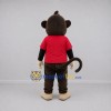 Custom Brown and Red Monkey Mascot Costume Adult Full Body Suit for Jungle Events Custom Brown and Red Monkey Mascot Costume Adult Full Body Suit for Jungle Events
