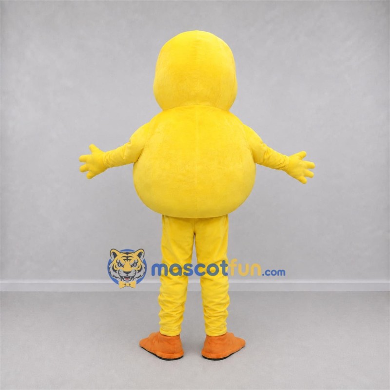 Custom Yellow Duckling Mascot Costume Adult Full Body Suit for Spring Events Custom Yellow Duckling Mascot Costume Adult Full Body Suit for Spring Events