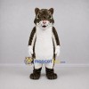 Custom Brown and White Mouse Mascot Costume Adult Full Body Suit for Pet Events Custom Brown and White Mouse Mascot Costume Adult Full Body Suit for Pet Events