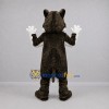 Custom Brown and White Mouse Mascot Costume Adult Full Body Suit for Pet Events Custom Brown and White Mouse Mascot Costume Adult Full Body Suit for Pet Events