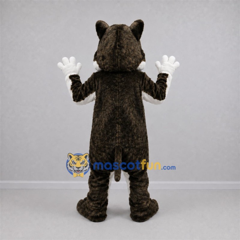 Custom Brown and White Mouse Mascot Costume Adult Full Body Suit for Pet Events Custom Brown and White Mouse Mascot Costume Adult Full Body Suit for Pet Events