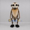 Custom Brown and Tan Meerkat Mascot Costume Adult Full Body Suit for Wildlife Events Custom Brown and Tan Meerkat Mascot Costume Adult Full Body Suit for Wildlife Events