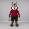 Custom Brown and Red Squirrel Mascot Costume Adult Full Body Suit for Woodland Events Custom Brown and Red Squirrel Mascot Costume Adult Full Body Suit for Woodland Events