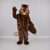 Custom Brown Beaver Mascot Costume Adult Full Body Suit for Wildlife Events Custom Brown Beaver Mascot Costume Adult Full Body Suit for Wildlife Events
