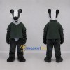 Custom Black and White Badger Mascot Costume Adult Full Body Suit for Wildlife Events Custom Black and White Badger Mascot Costume Adult Full Body Suit for Wildlife Events