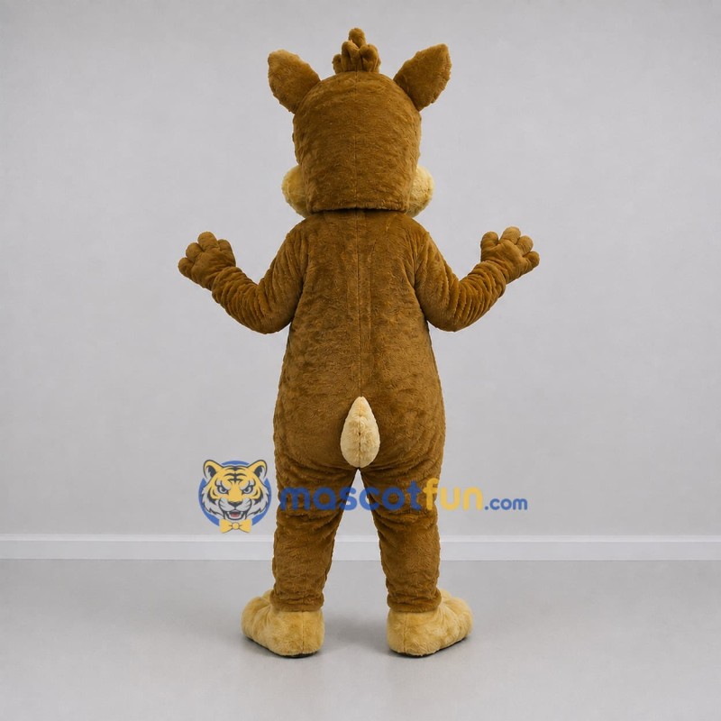 Custom Brown and Tan Squirrel Mascot Costume Adult Full Body Suit for Woodland Events Custom Brown and Tan Squirrel Mascot Costume Adult Full Body Suit for Woodland Events