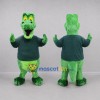 Custom Green Crocodile Mascot Costume Adult Full Body Suit for Wildlife Events Custom Green Crocodile Mascot Costume Adult Full Body Suit for Wildlife Events