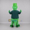 Custom Green Crocodile Mascot Costume Adult Full Body Suit for Wildlife Events Custom Green Crocodile Mascot Costume Adult Full Body Suit for Wildlife Events