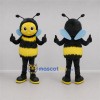 Custom Yellow and Black Bee Mascot Costume Adult Full Body Suit for School Events Custom Yellow and Black Bee Mascot Costume Adult Full Body Suit for School Events