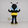Custom Yellow and Black Bee Mascot Costume Adult Full Body Suit for School Events Custom Yellow and Black Bee Mascot Costume Adult Full Body Suit for School Events