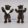 Custom Brown and White Bear Mascot Costume Adult Full Body Suit for Wildlife Events Custom Brown and White Bear Mascot Costume Adult Full Body Suit for Wildlife Events