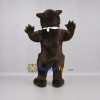 Custom Brown and White Bear Mascot Costume Adult Full Body Suit for Wildlife Events Custom Brown and White Bear Mascot Costume Adult Full Body Suit for Wildlife Events