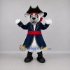 Custom Gray and Navy Blue Pirate Lemur Mascot Costume Adult Full Body Suit for Pirate Parties Custom Gray and Navy Blue Pirate Lemur Mascot Costume Adult Full Body Suit for Pirate Parties