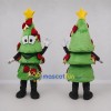Custom Green and Red Christmas Tree Mascot Costume Adult Full Body Suit for Christmas Events Custom Green and Red Christmas Tree Mascot Costume Adult Full Body Suit for Christmas Events
