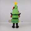 Custom Green and Red Christmas Tree Mascot Costume Adult Full Body Suit for Christmas Events Custom Green and Red Christmas Tree Mascot Costume Adult Full Body Suit for Christmas Events