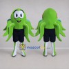 Custom Green and Black Octopus Mascot Costume Adult Full Body Suit for Marine Events